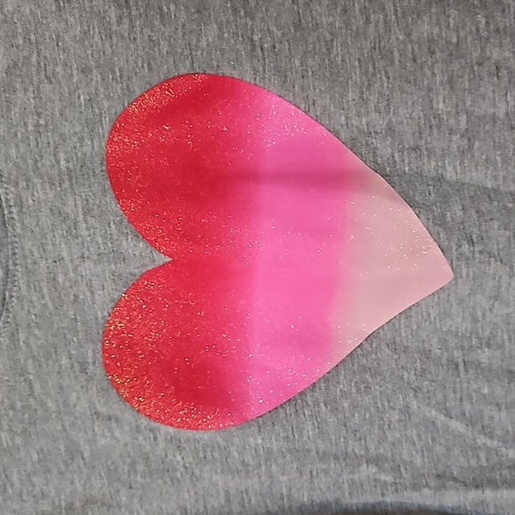 Cat & Jack long sleeve heart shirt size small - Picture 1 of 4